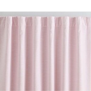 Pottery Barn pink gingham Evelyn Blackout Curtain Panels, 3 available, 43 x 63